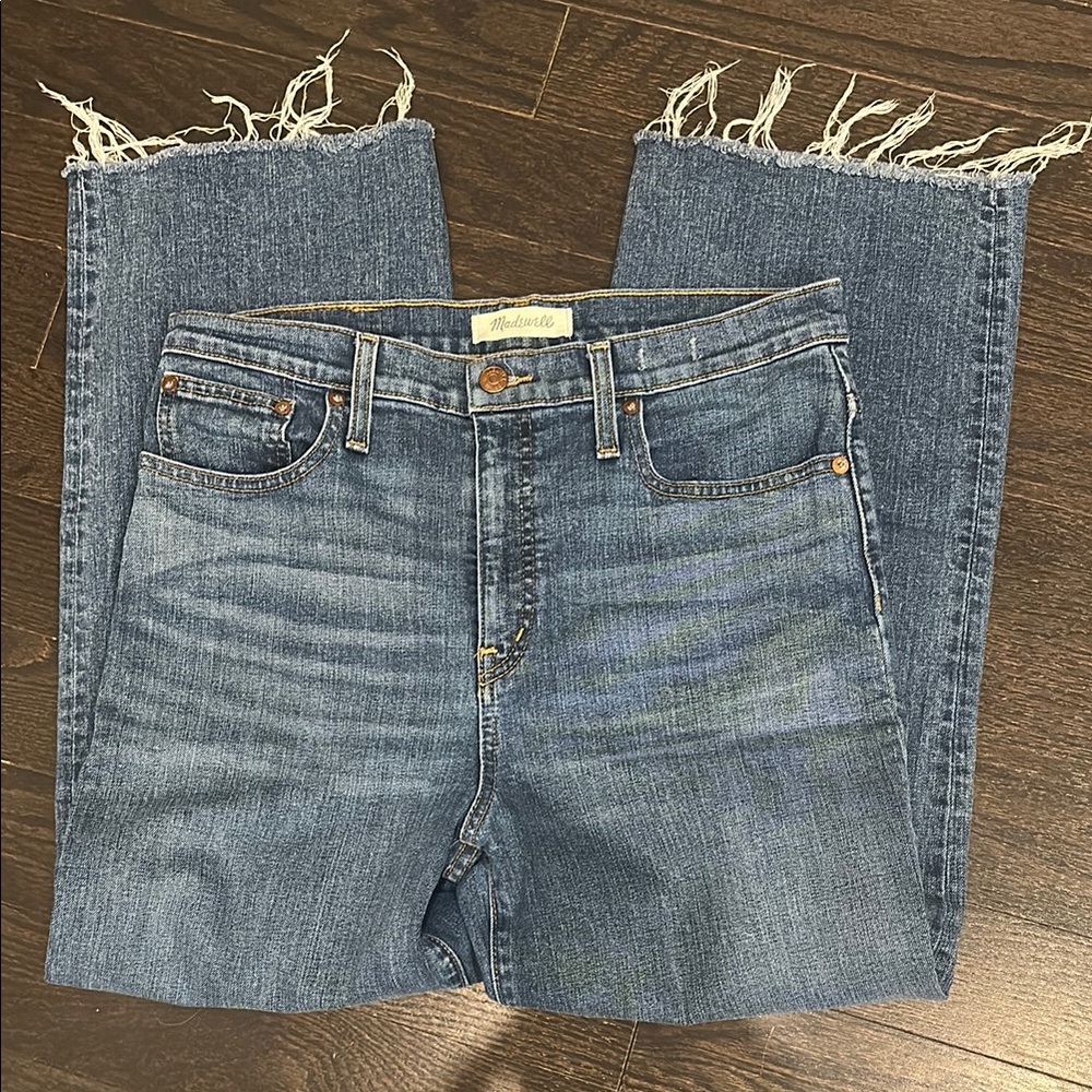 Madewell Slim Wide Leg Crop